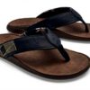 Sandales OLUKAI Tuahine imperméables cuir homme confort