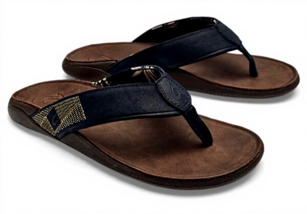 Sandales OLUKAI Tuahine imperméables cuir homme confort