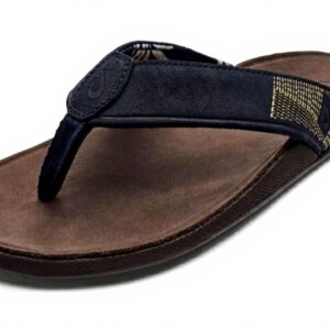 Sandales OLUKAI Tuahine imperméables cuir homme confort