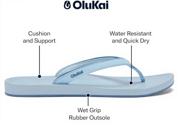 Sandales de plage OLUKAI Uiki séchage rapide antidérapantes