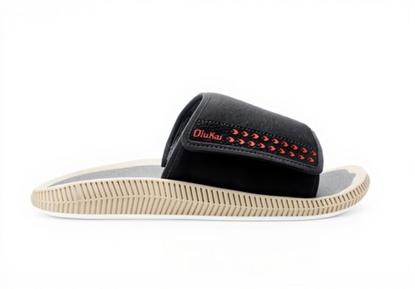 OLUKAI Sandales Homme Silicone Résistant à lEau Semelle