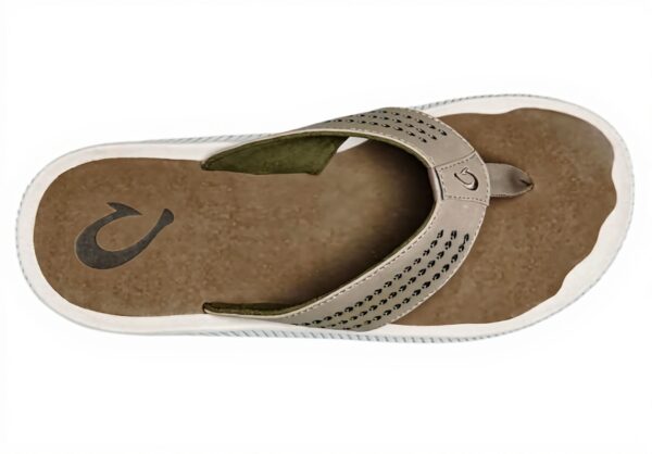 Sandales OLUKAI Ulele Homme Cuir Résistantes à leau