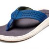 Sandales OLUKAI Ulele Homme Bleu Ardoise Résistantes à leau