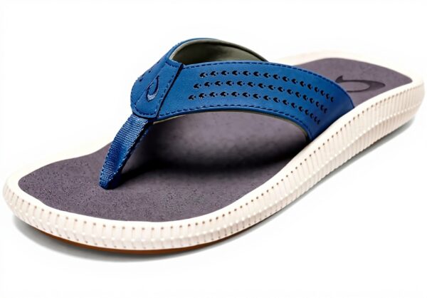 Sandales OLUKAI Ulele Homme Bleu Ardoise Résistantes à leau