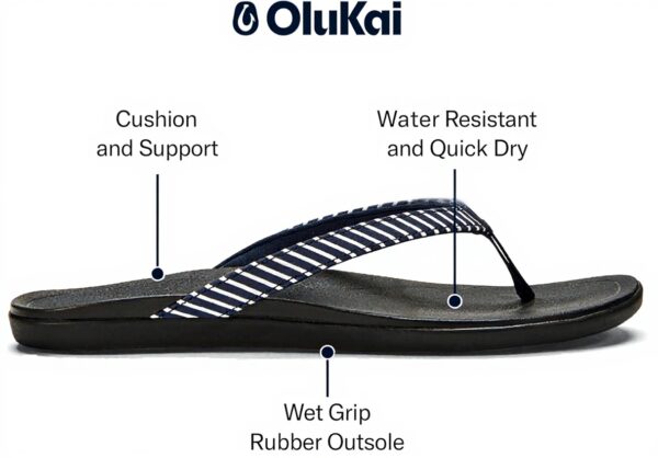 Sandales Olukai Femme Cuivre Java Marron Confort Eau