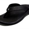 Sandales Olukai Ohana Femme Noir Confortables Résistantes