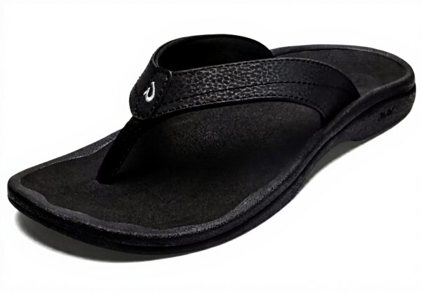 Sandales Olukai Ohana Femme Noir Confortables Résistantes