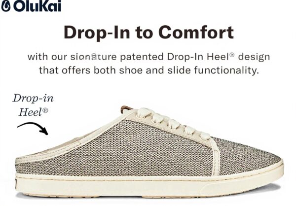 Chaussures femme Olukai Pehuea Li confortables en maille