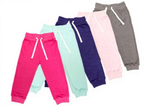 Pantalon jogging bébé fille Lovjoy 100% coton doux