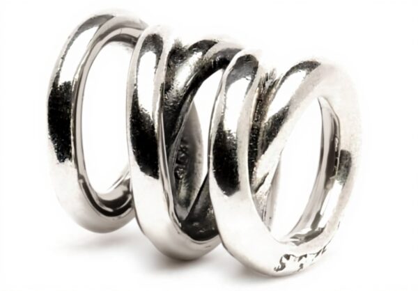 Perles Trollbeads Drops Femme Acier inoxydable Charms