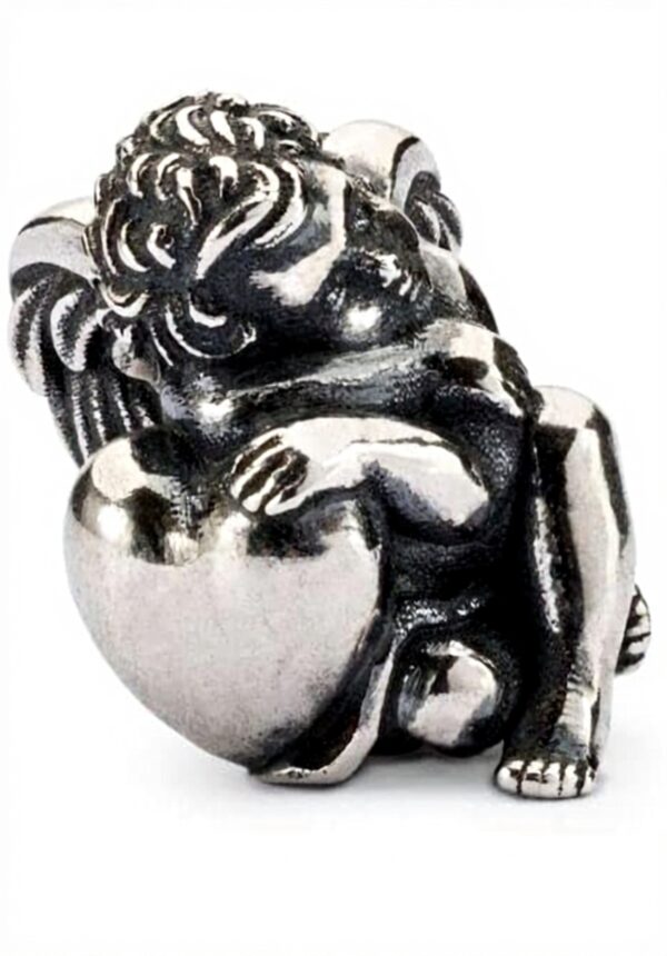 Trollbeads Ange de l'amour Charm Argent Perle Femme