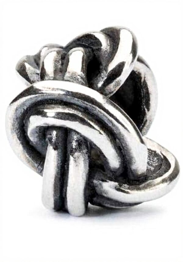 Trollbeads Argent Perle Savoy Noeud Charms Femme Bijoux