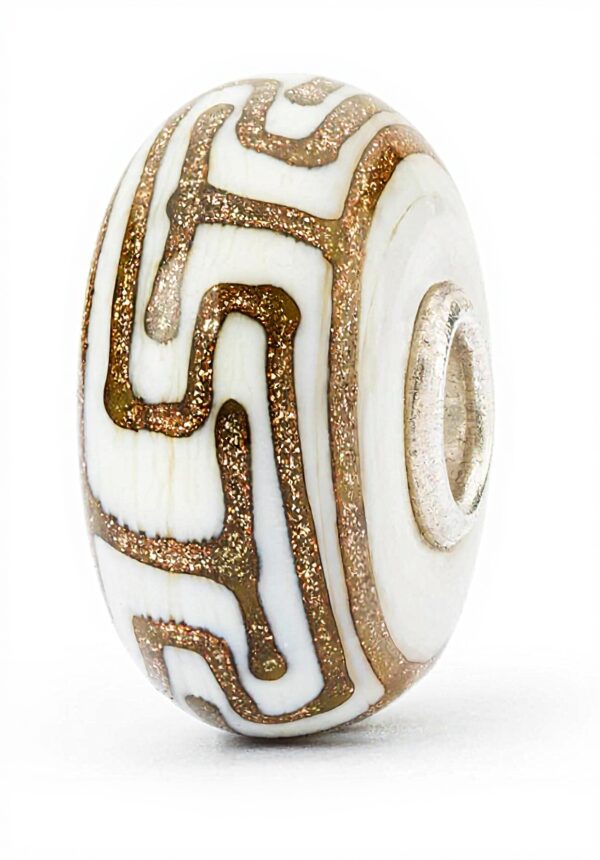 Perle Trollbeads Chemin secret verre design femme bijou