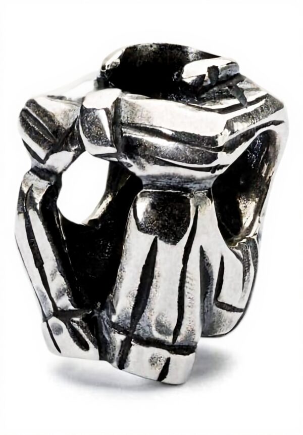 Perles argentées Trollbeads collection automne soleil du