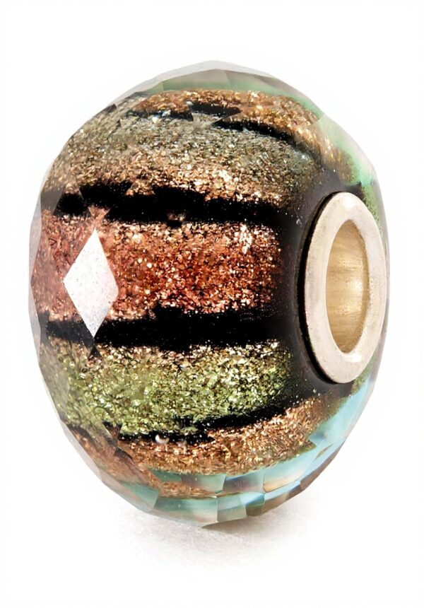 Perles en verre Trollbeads Collection hiver étoiles et