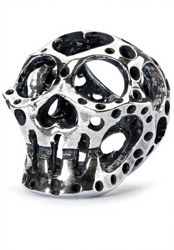 Perle Trollbeads Femme Argent 925 motif tête de mort
