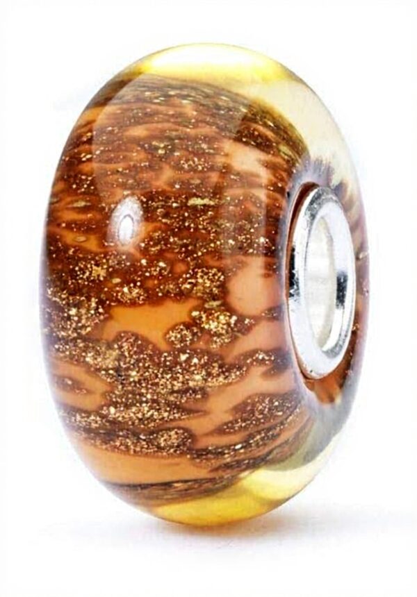 Trollbeads Femme Charms Argent Perle Feuille Automne