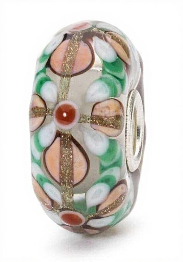 Trollbeads Femme Argent Charms Perles Verre Noirci