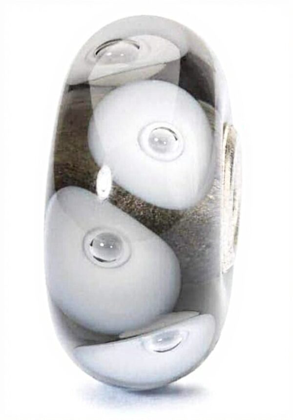 Perle Trollbeads Femme Argent Verre Design Lise Aagaard