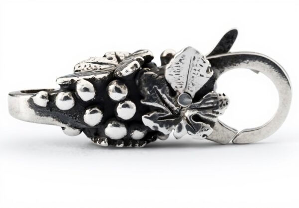Fermoir feuille de vigne Trollbeads argent sterling bijou