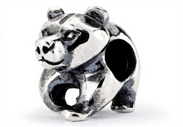 Perle Papa Trollbeads argentée charms bijoux femme