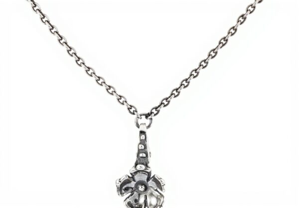 Pendentif Trollbeads fleur d'automne argent sterling femme