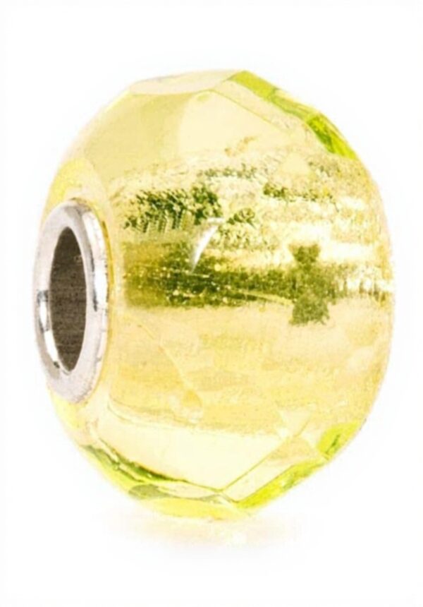 Perle Trollbeads Limonen Prisma verre femme bijoux charms