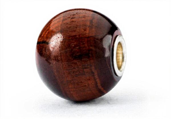 Perle œil de tigre rouge Trollbeads bijoux femme pierre