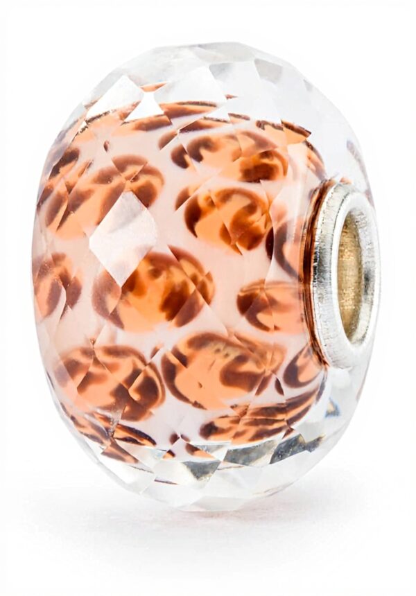 Trollbeads perle taches léopard bijou femme fête mères