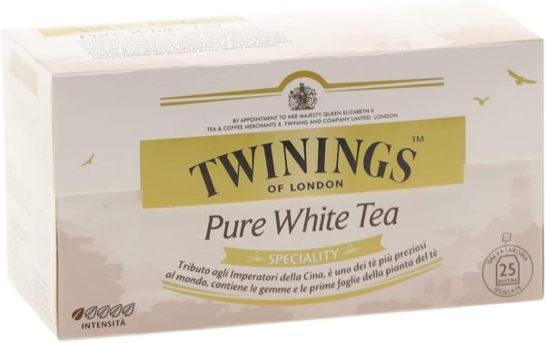 Thé blanc Twinings 25 sachets antioxydant délicat-0