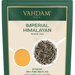 Thé blanc Himalaya VAHDAM feuilles vrac qualité supérieure-0