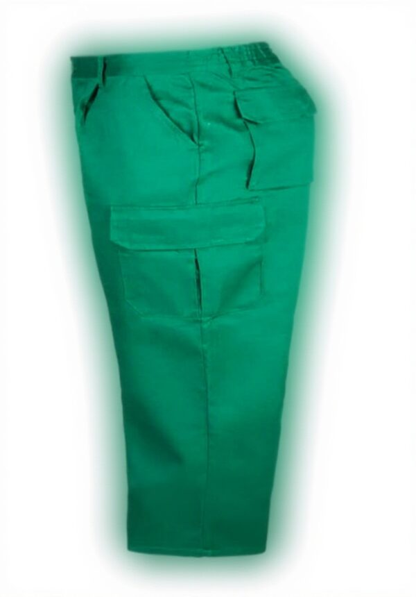 Velilla 345 Pantalon multipoches homme vert polyester coton