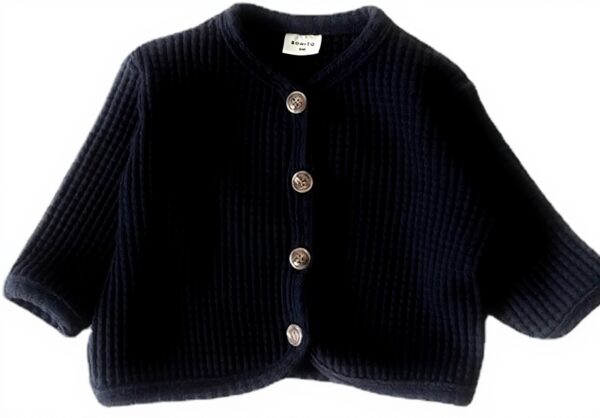 Veste Stitch Enfant Garçon Automne Hiver Chaud Cardigan