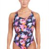 Maillot de bain femme Zoggs Actionback Floral natation sport