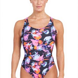 Maillot de bain femme Zoggs Actionback Floral natation sport