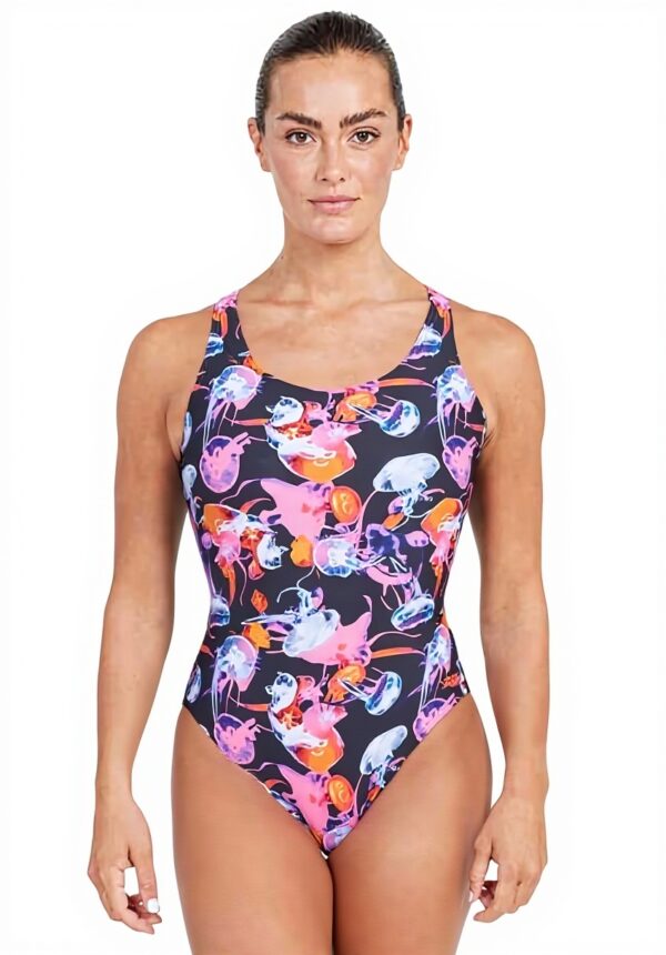 Maillot de bain femme Zoggs Actionback Floral natation sport
