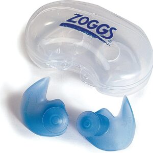 Bouchons d'oreille natation Zoggs silicone ergonomique bleu-0