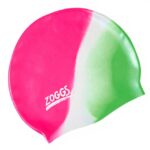 Bonnets de bain enfant Zoggs silicone multicolore 6-14 ans