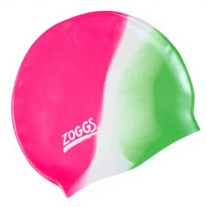 Bonnets de bain enfant Zoggs silicone multicolore 6-14 ans