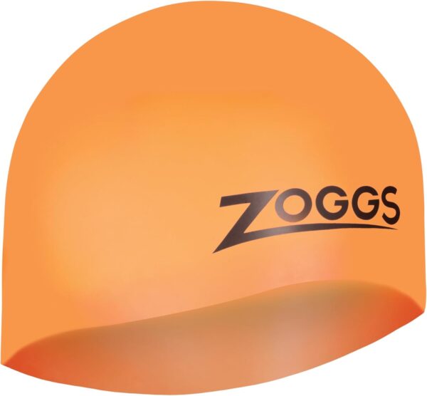 Bonnet de bain silicone Zoggs Easy Fit unisexe confortable-0
