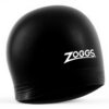 Bonnets de bain Zoggs latex taille unique noir natation