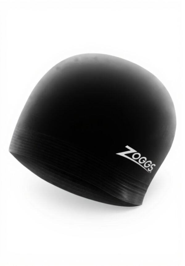 Bonnets de bain Zoggs latex taille unique noir natation