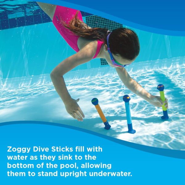 Bâtonnets de plongée Zoggs jouet flottant enfant piscine-6