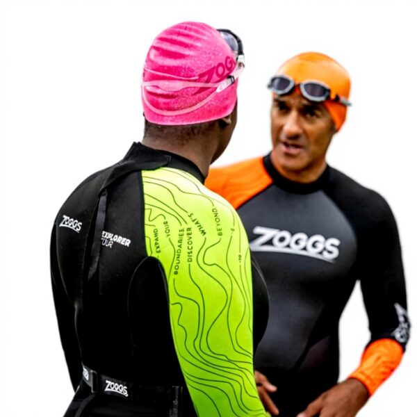 Bonnets de bain Zoggs silicone recyclé adulte facile