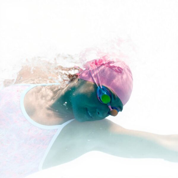 Bonnets de bain Zoggs silicone recyclé adulte facile