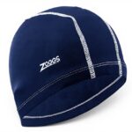 Bonnet de natation Zoggs Nylon Élasthanne Taille unique Bleu
