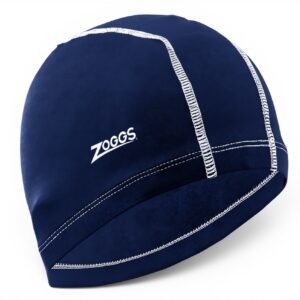 Bonnet de natation Zoggs Nylon Élasthanne Taille unique Bleu