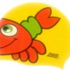 Bonnets de bain Zoggs silicone junior crabe jaune unisexe