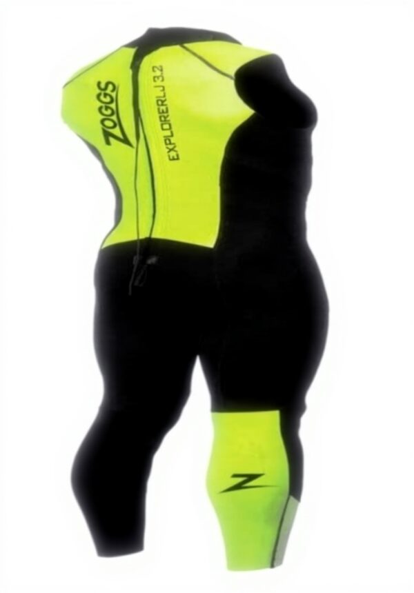 Combinaison compression natation Zoggs sans manches vert