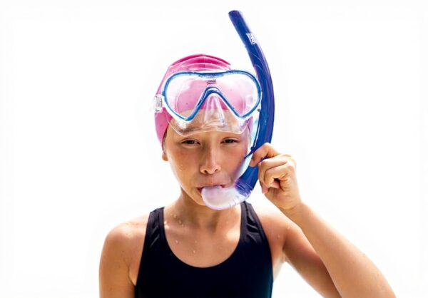 Zoggs Masque Tuba Junior Plongée Sécurité Polycarbonate